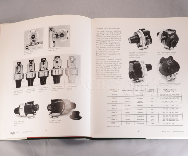 Leica 書籍 / ライカ 写真によるその歴史 Vol. 3 アクセサリー