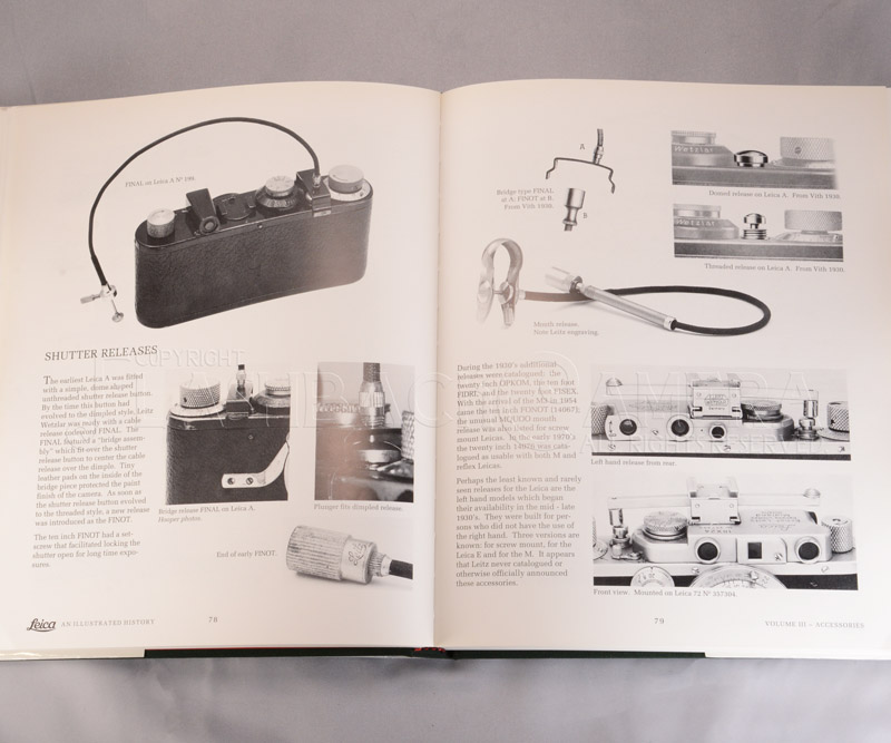 Leica 書籍 / ライカ 写真によるその歴史 Vol. 3 アクセサリー
