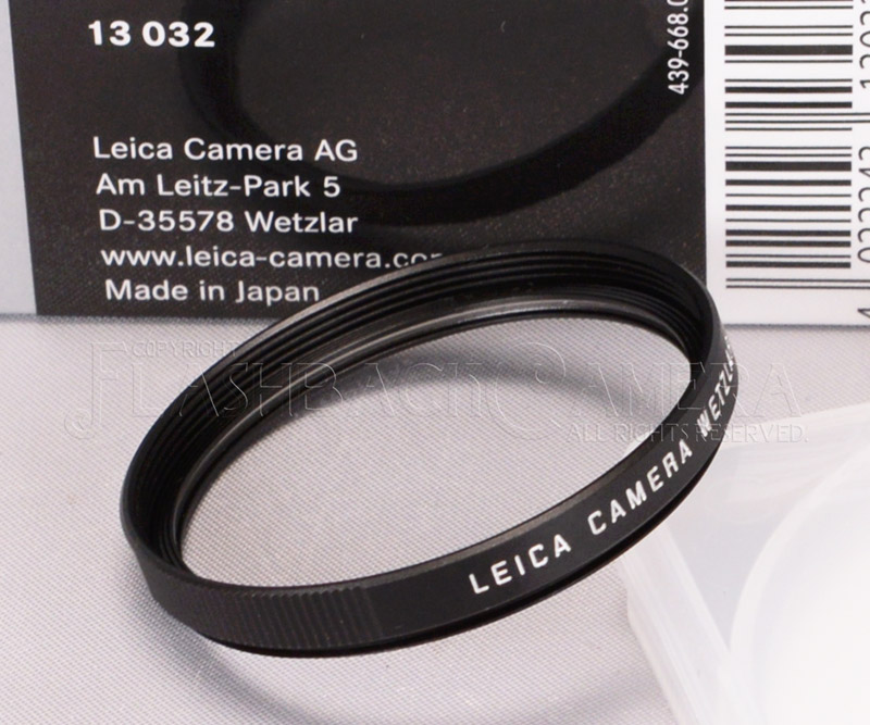 Leica ライカ UVa II フィルター E43 ブラック 13032 ズミルックス等に