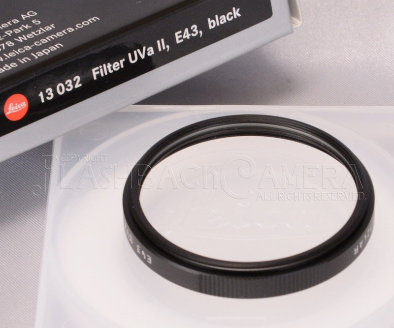 Leica ライカ UVa II フィルター E43 ブラック 13032 ズミルックス等に