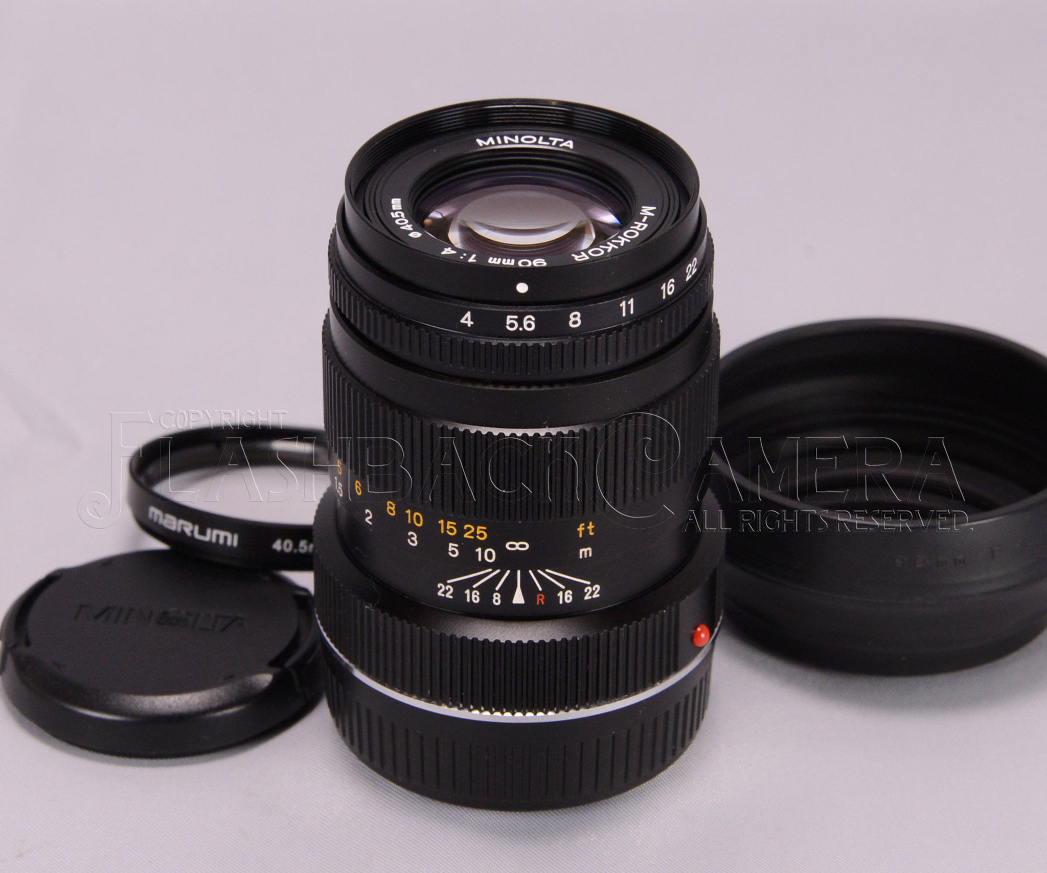 Minolta ミノルタ M-ロッコール 90mm f4 ライカ Mマウント CLE用