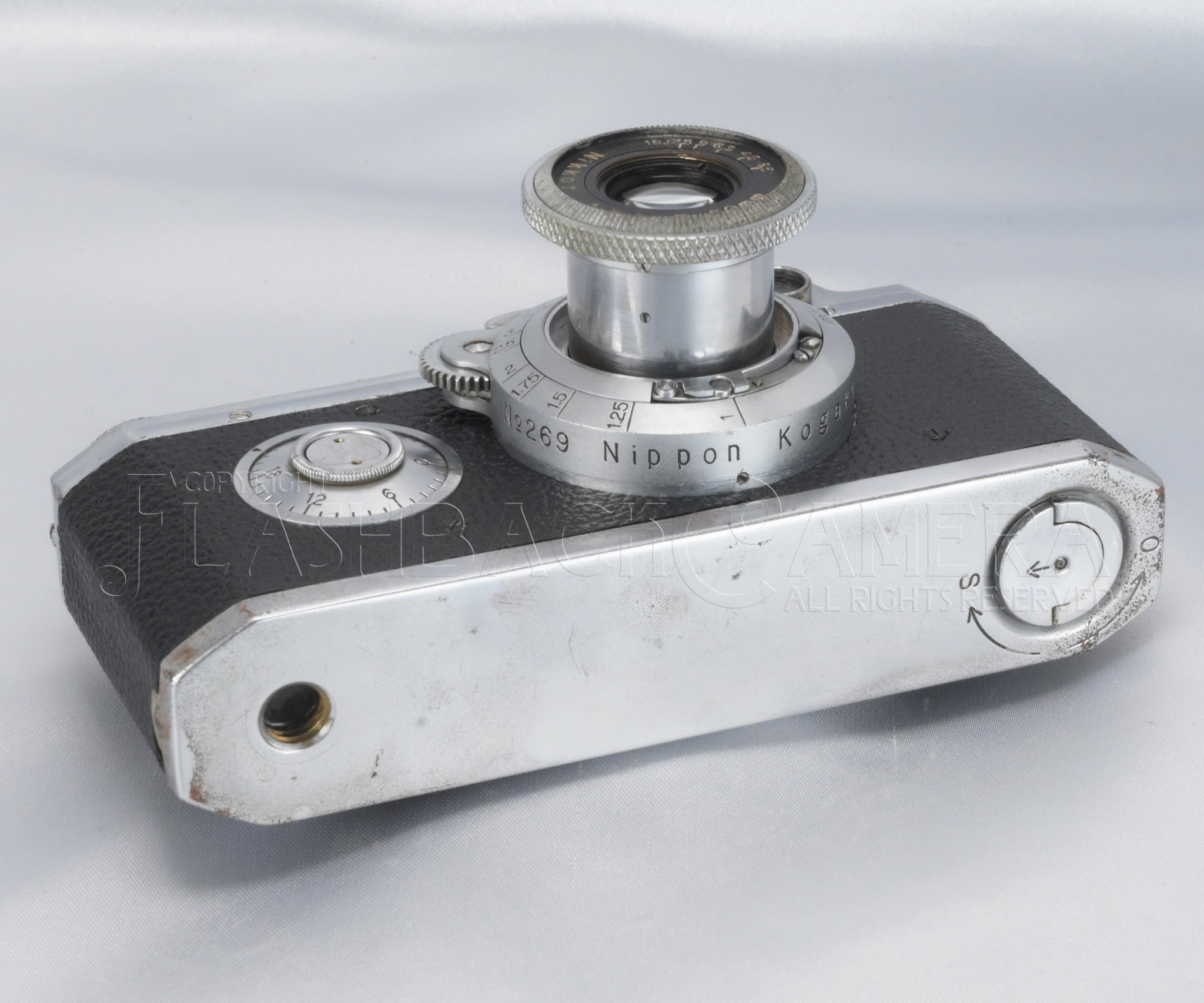 RARE * Hansa Canon w/ Nikkor 50mm f3.5 Yr.1935-36 Seiki