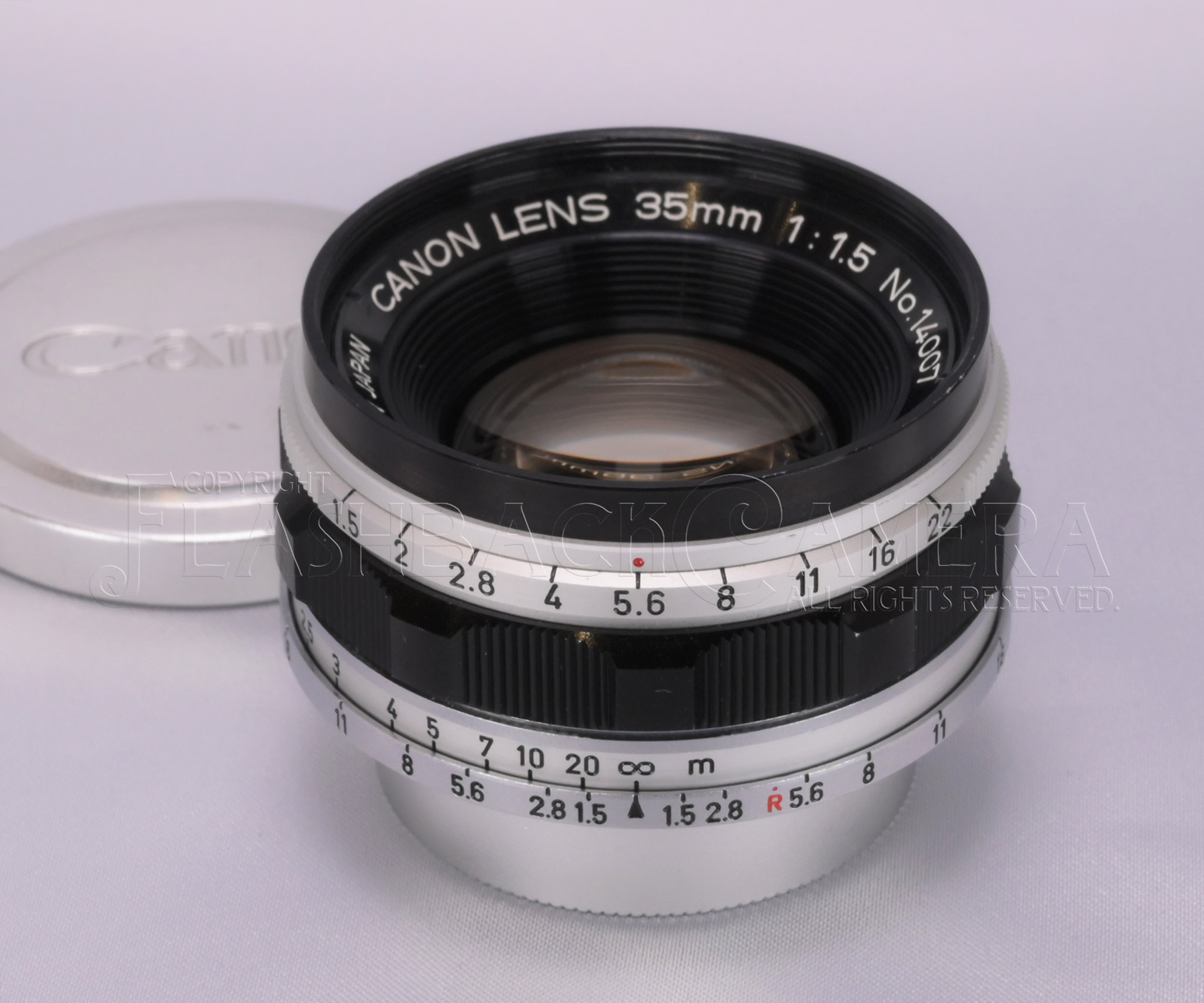 Leica キヤノン 35mm f1.5 ライカLマウント フルOH済 良品 FLASHBACK CAMERA：カメラファン | 中古カメラ・レンズ 検索サイト／欲しい中古カメラが見つかる！