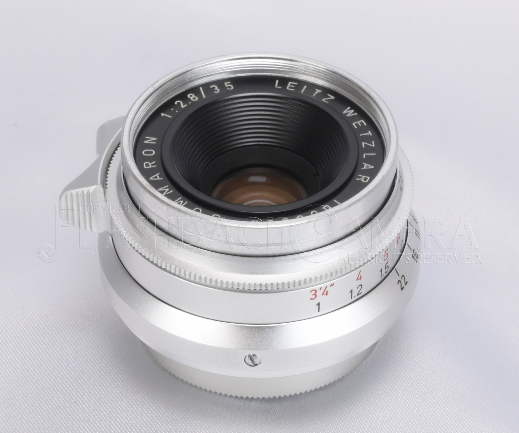 Leica ズマロン 35mm f2.8 ライカLマウント 1959年製 フルOH済 FLASHBACK CAMERA：カメラファン |  中古カメラ・レンズ検索サイト／欲しい中古カメラが見つかる！