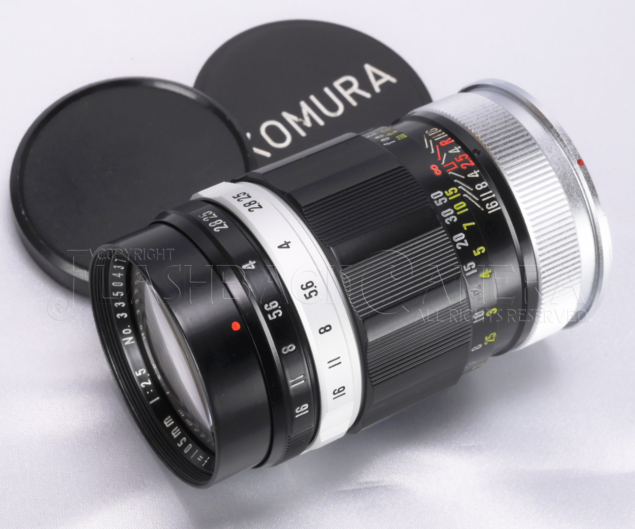 Beautiful Condition* Komura 105mm f2.5 for Alpa * Fully Serviced