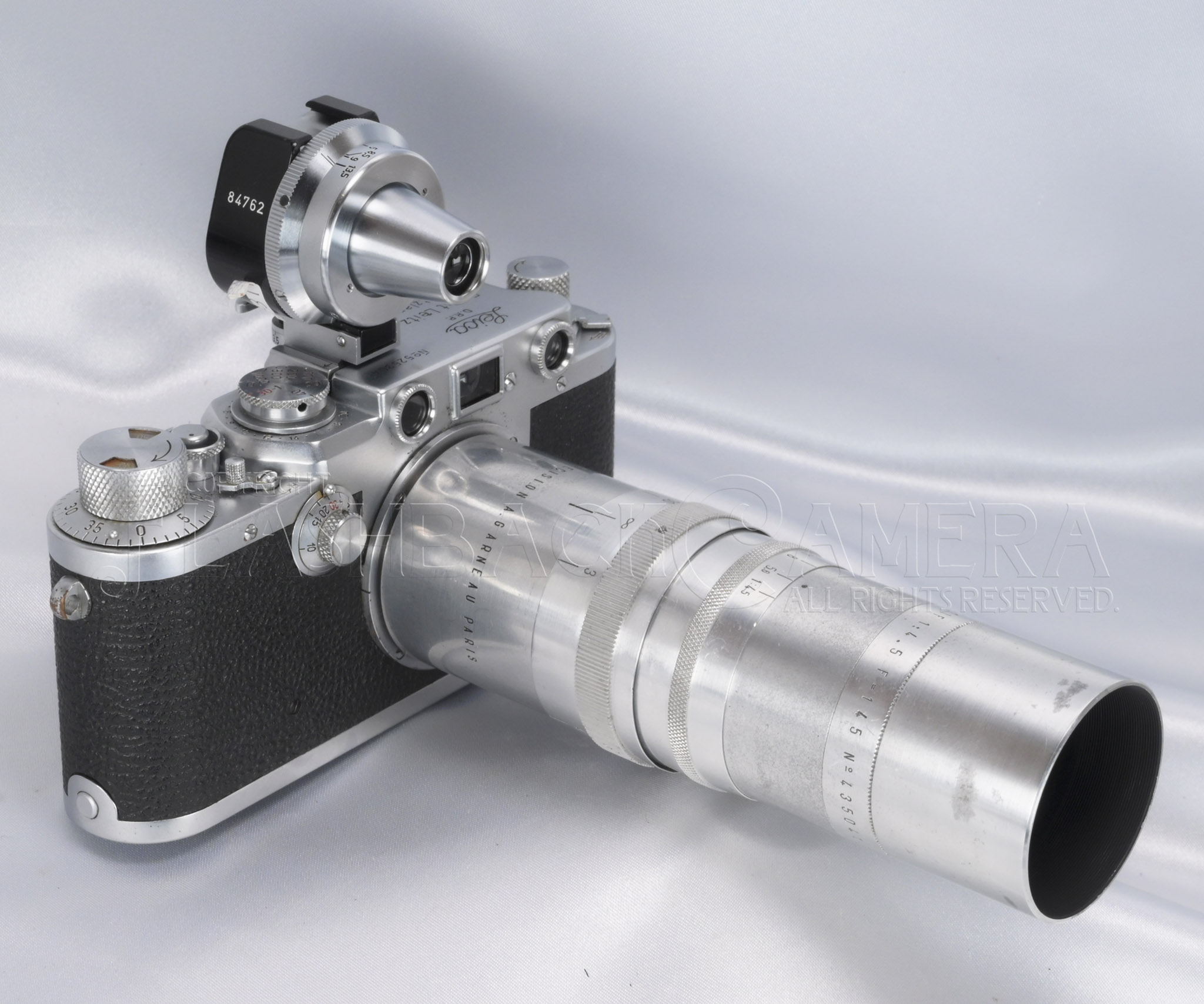 CLA'd * Som Berthiot Tele-Objectif 145mm f4.5 Leica LTM French