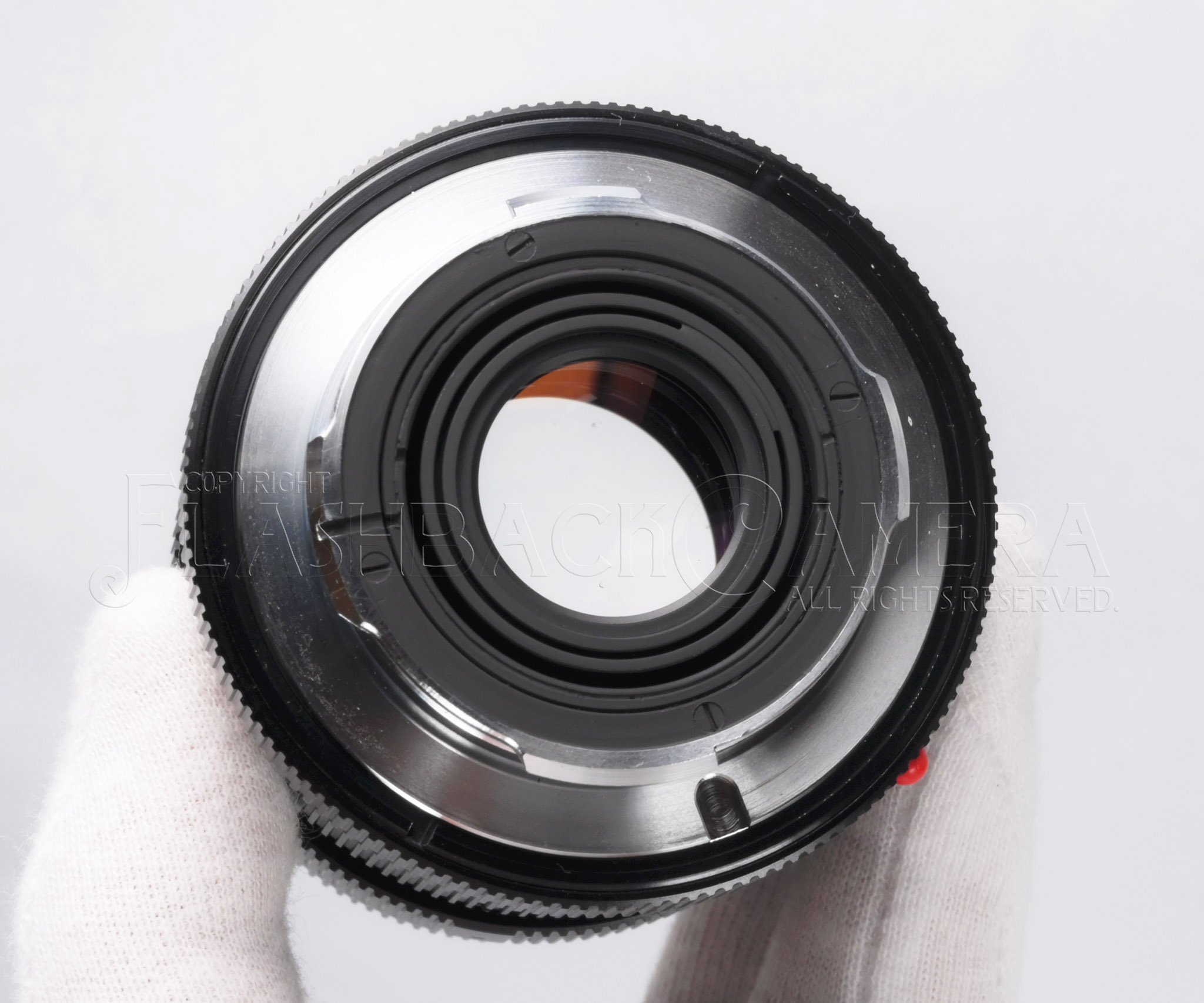 CLA'd * Leitz Elmar 65mm f3.5 + 16464 Black 2nd Visoflex f. Leica