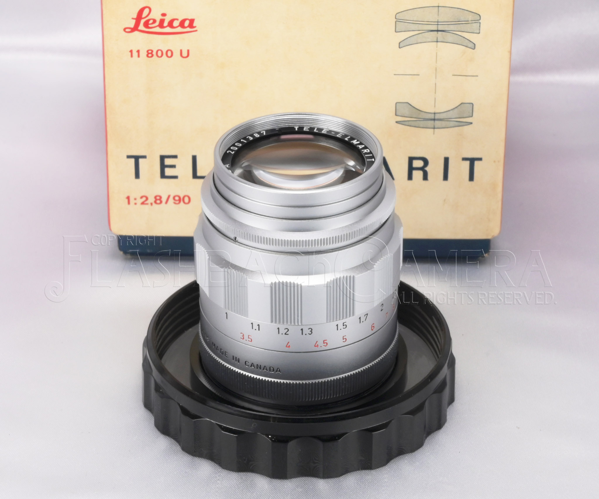 ライカ テレエルマリート 90mm/F2.8 Leica Mマウント1974年