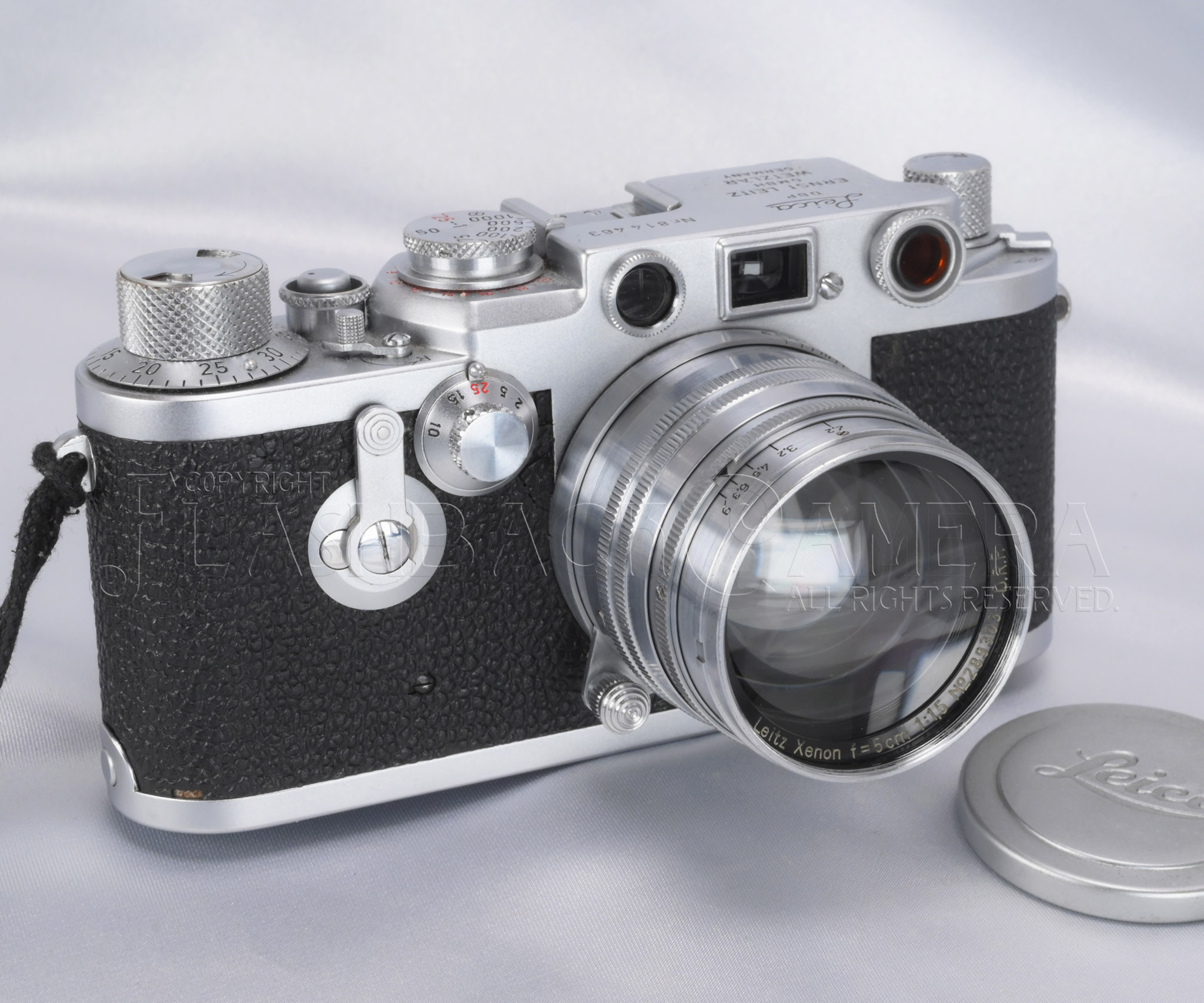 Leica ライツ クセノン 50mm f1.5 前期型 ツーバンド フルOH済 作動良好 FLASHBACK CAMERA：カメラファン |  中古カメラ・レンズ検索サイト／欲しい中古カメラが見つかる！