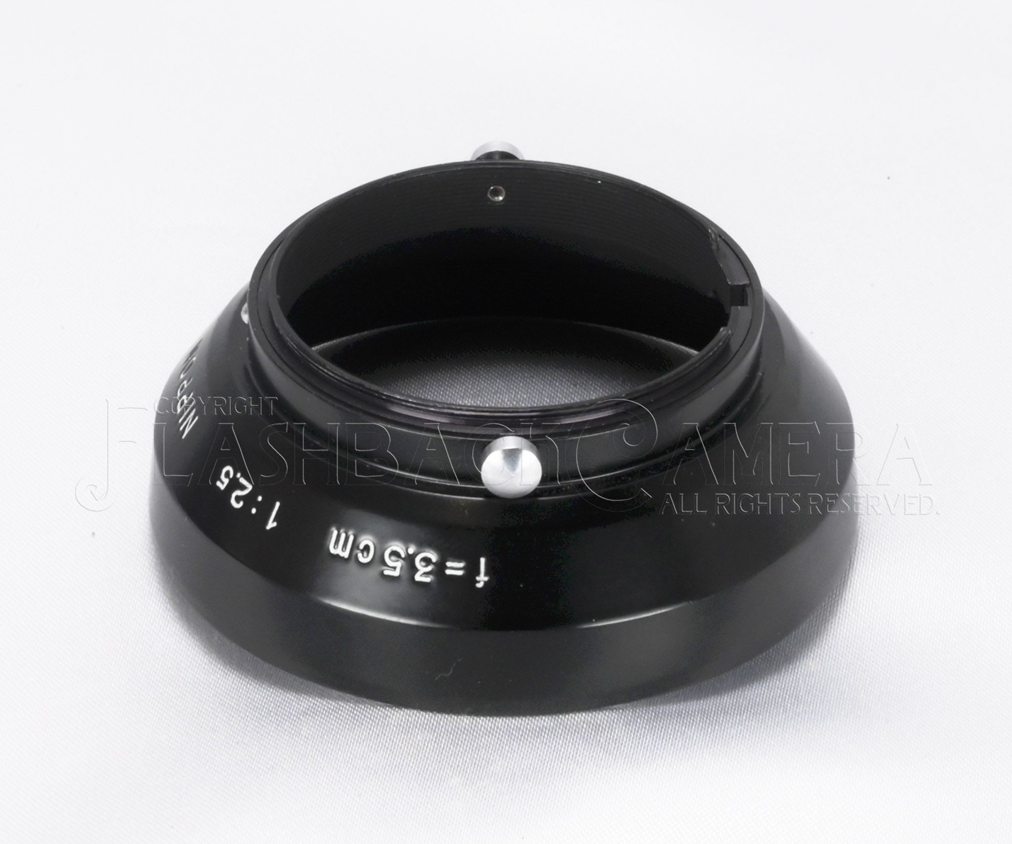 RARE * NIkon Lens Hood for W-Nikkor 35mm f2.5 Snap-on Nippon