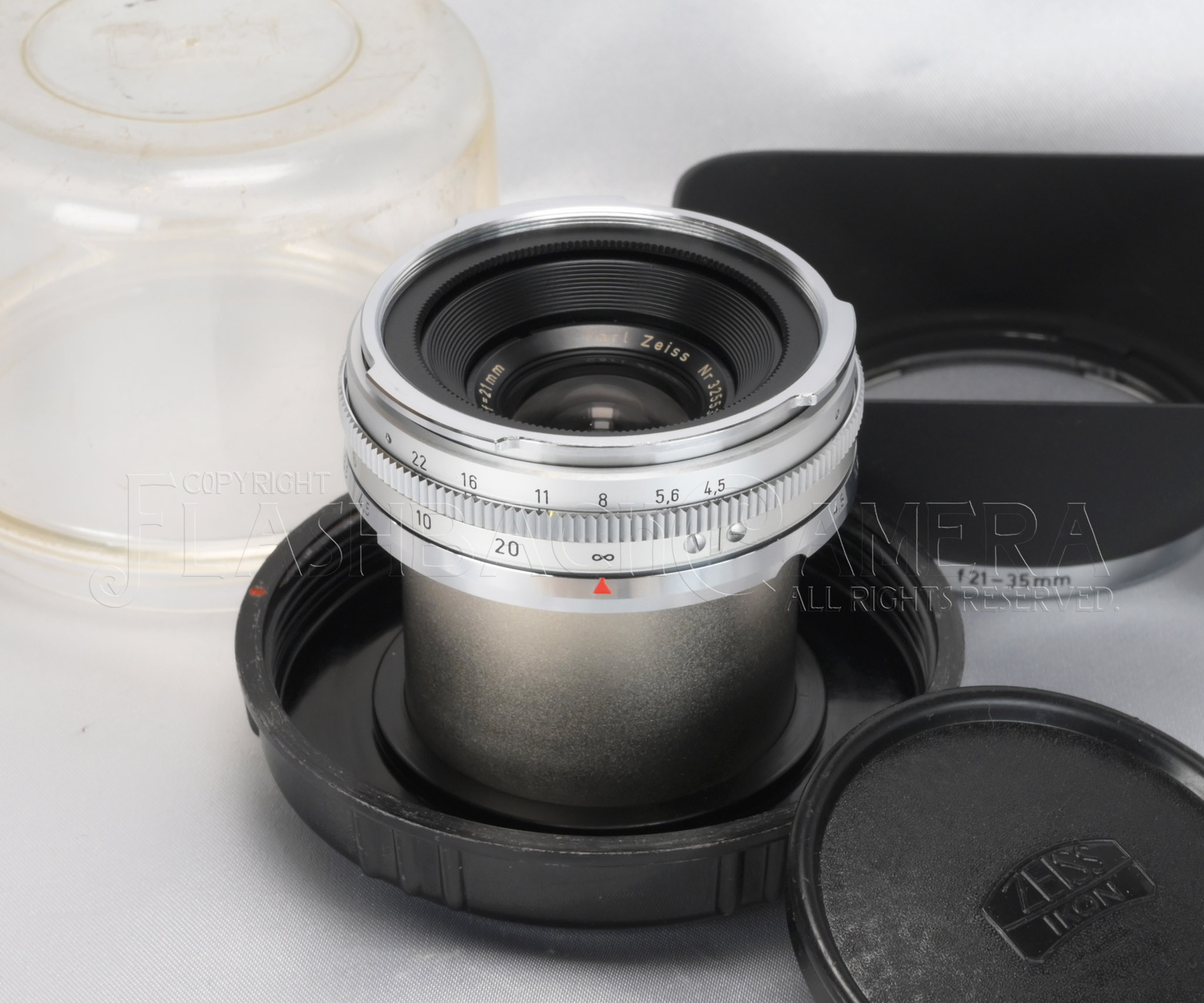 CAL'd * Carl Zeiss Biogon 21mm f4.5 for Contarex SLR Super Wide