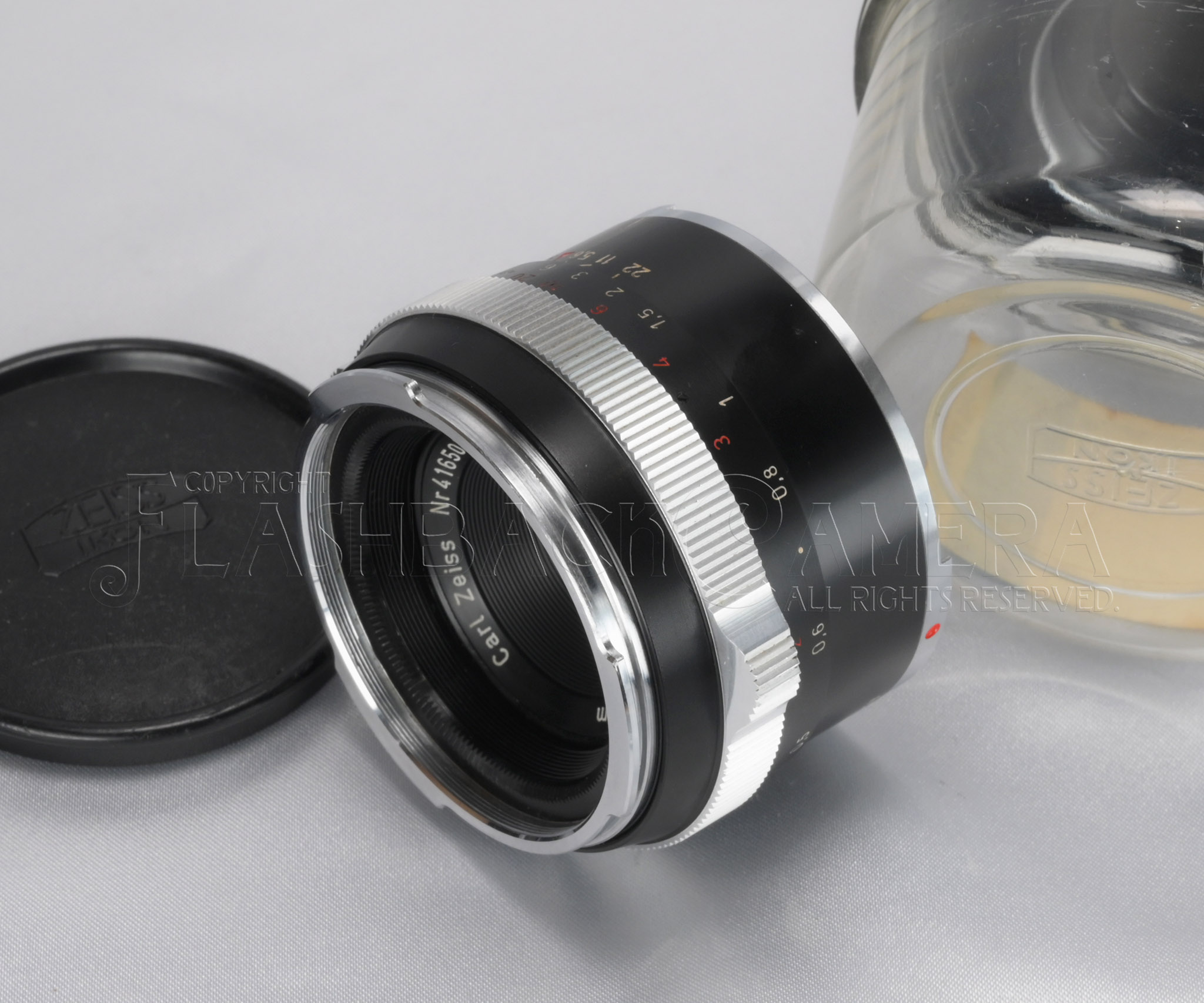 Gd Condition * Tessar 50mm f2.8 f Contarex Black Carl Zeiss