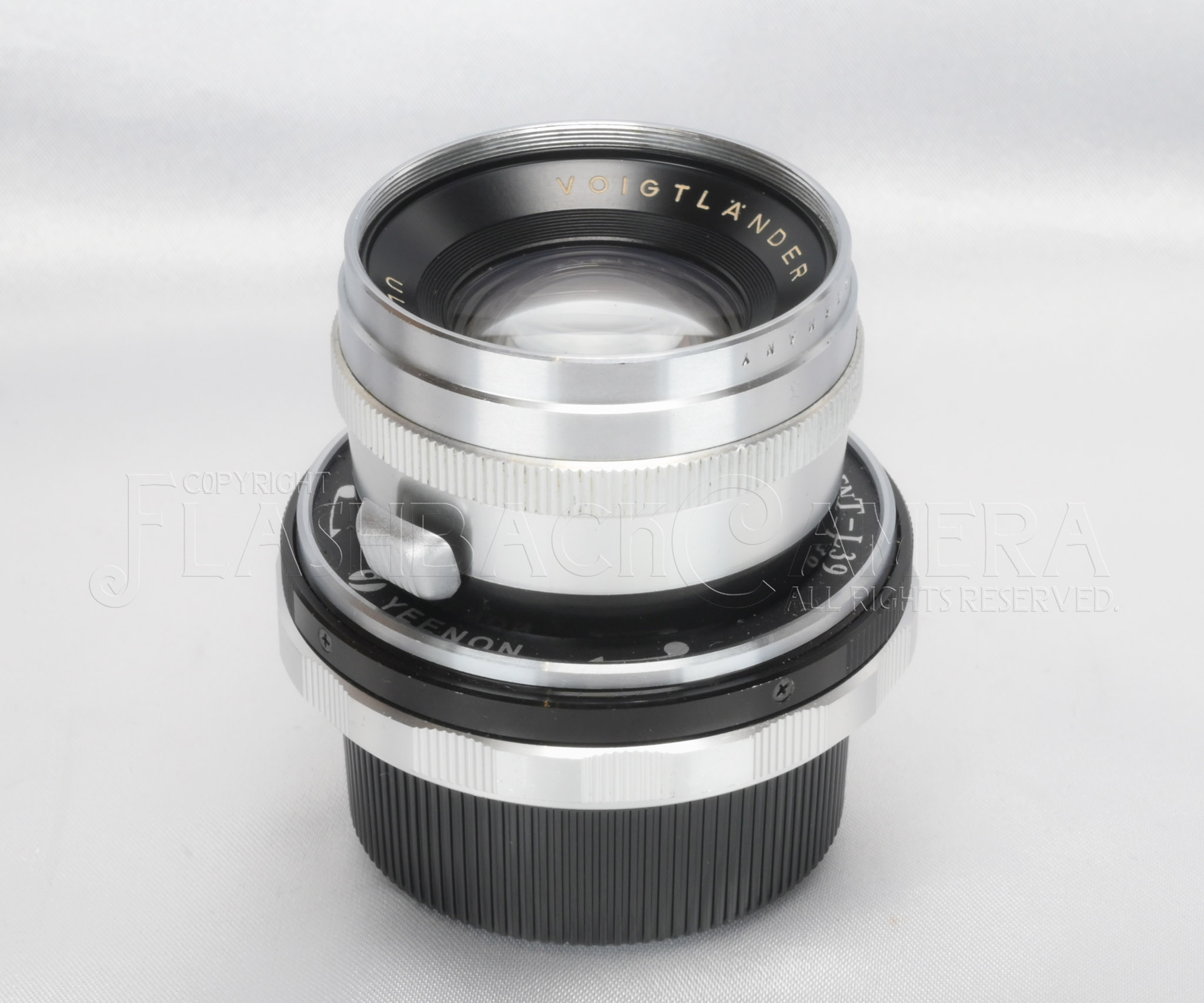CLEAN * Voigtlander Ultron 50mm f2 for Prominent w/ Leica M