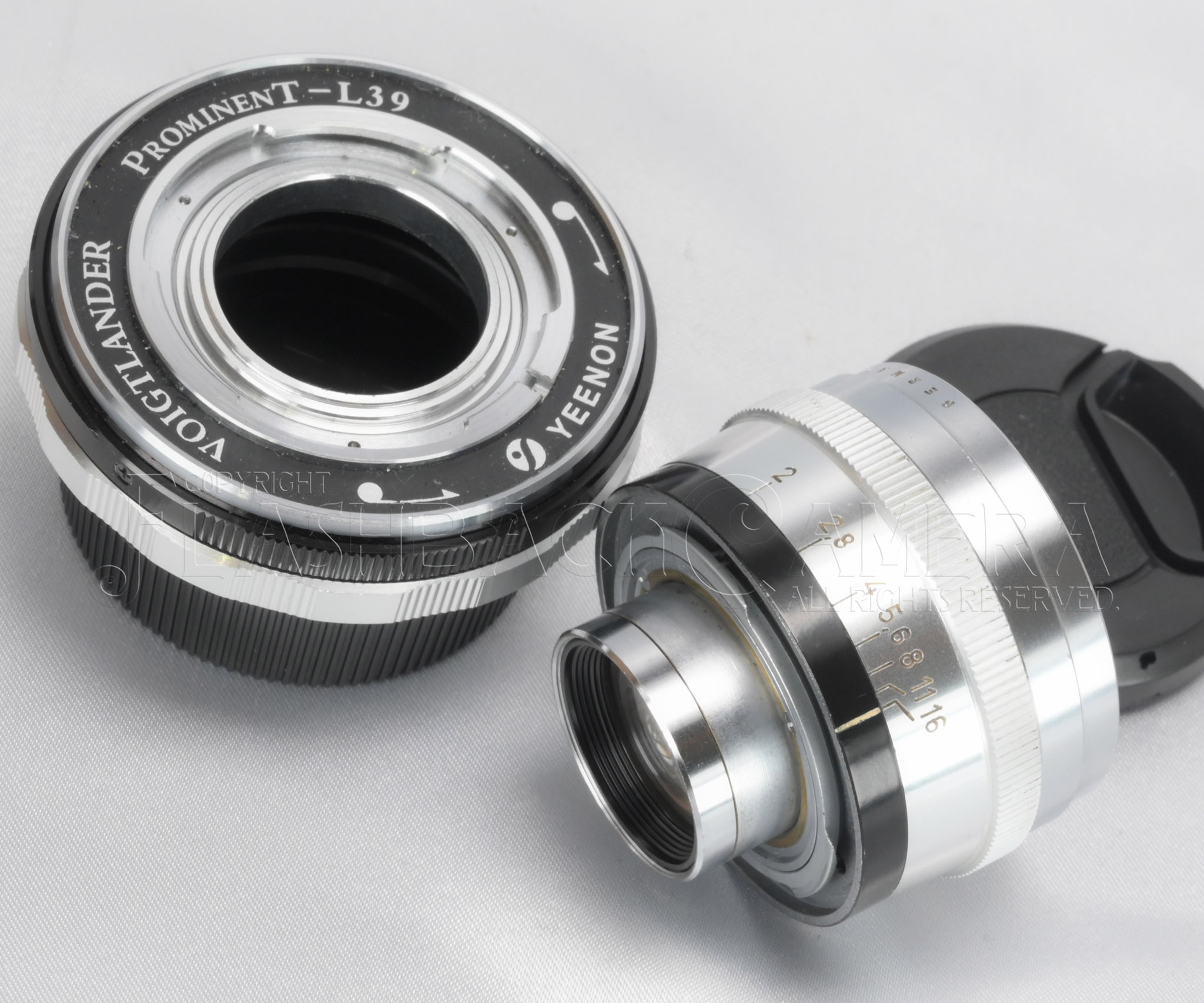 CLEAN * Voigtlander Ultron 50mm f2 for Prominent w/ Leica M