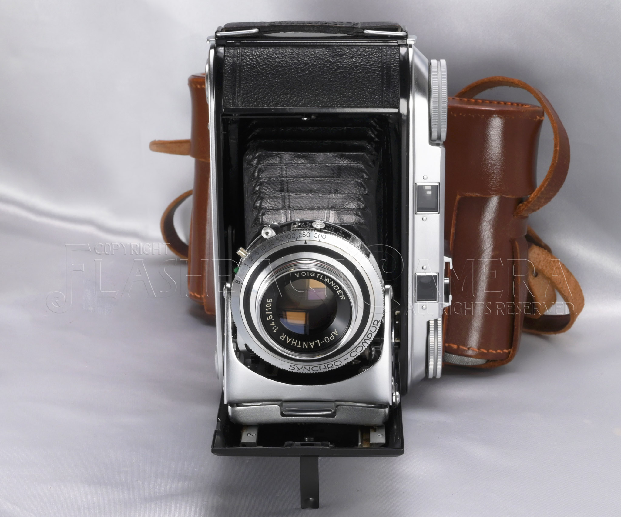 ベッサⅡ 105mm f/4.5 Voigtlander BESSA-ii