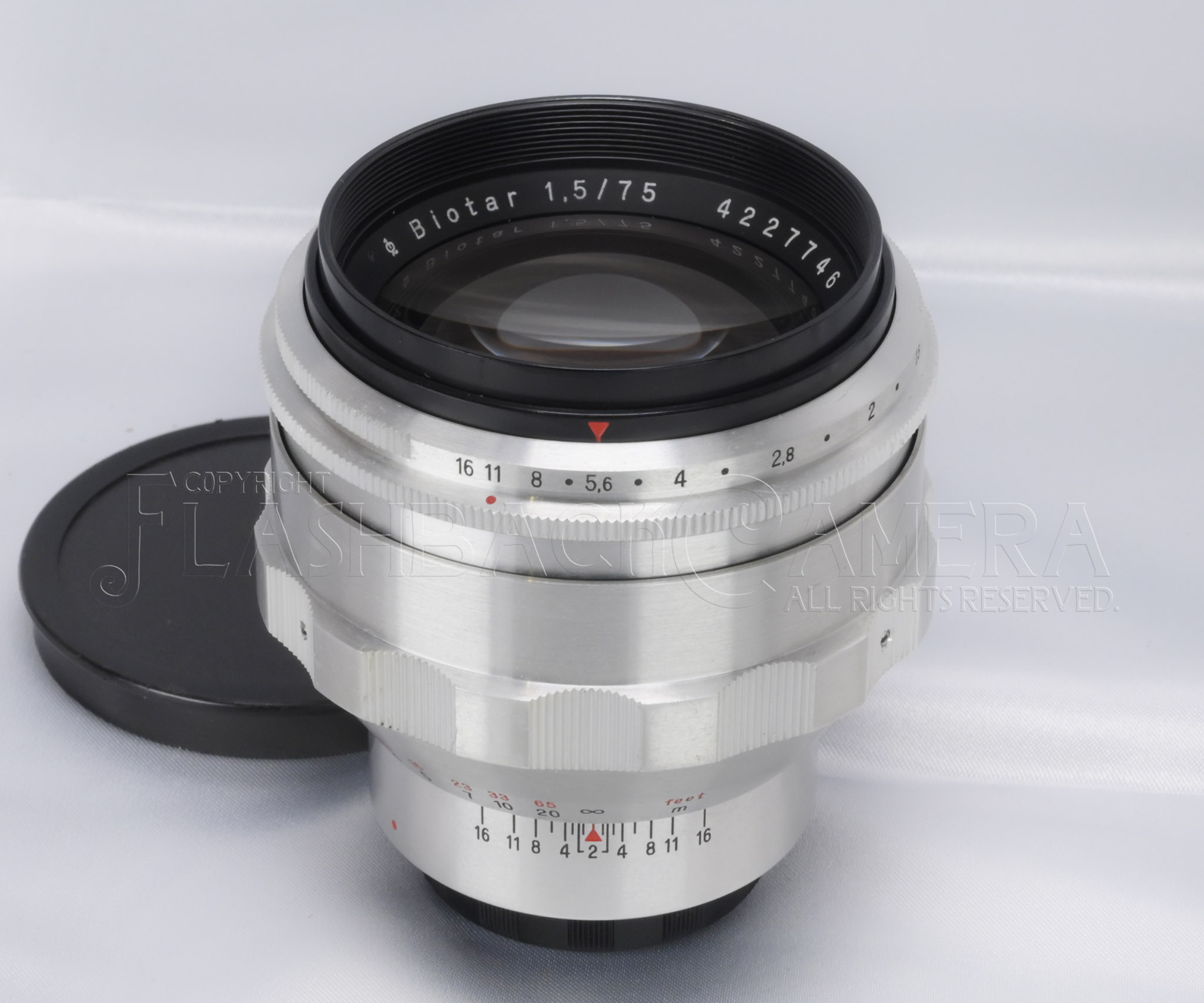236Carl Zeiss Jena Biotar 1:1.5/75 T レンズ Carl Zeiss Jena Biotar 1.5/75mm | AI_31_35521