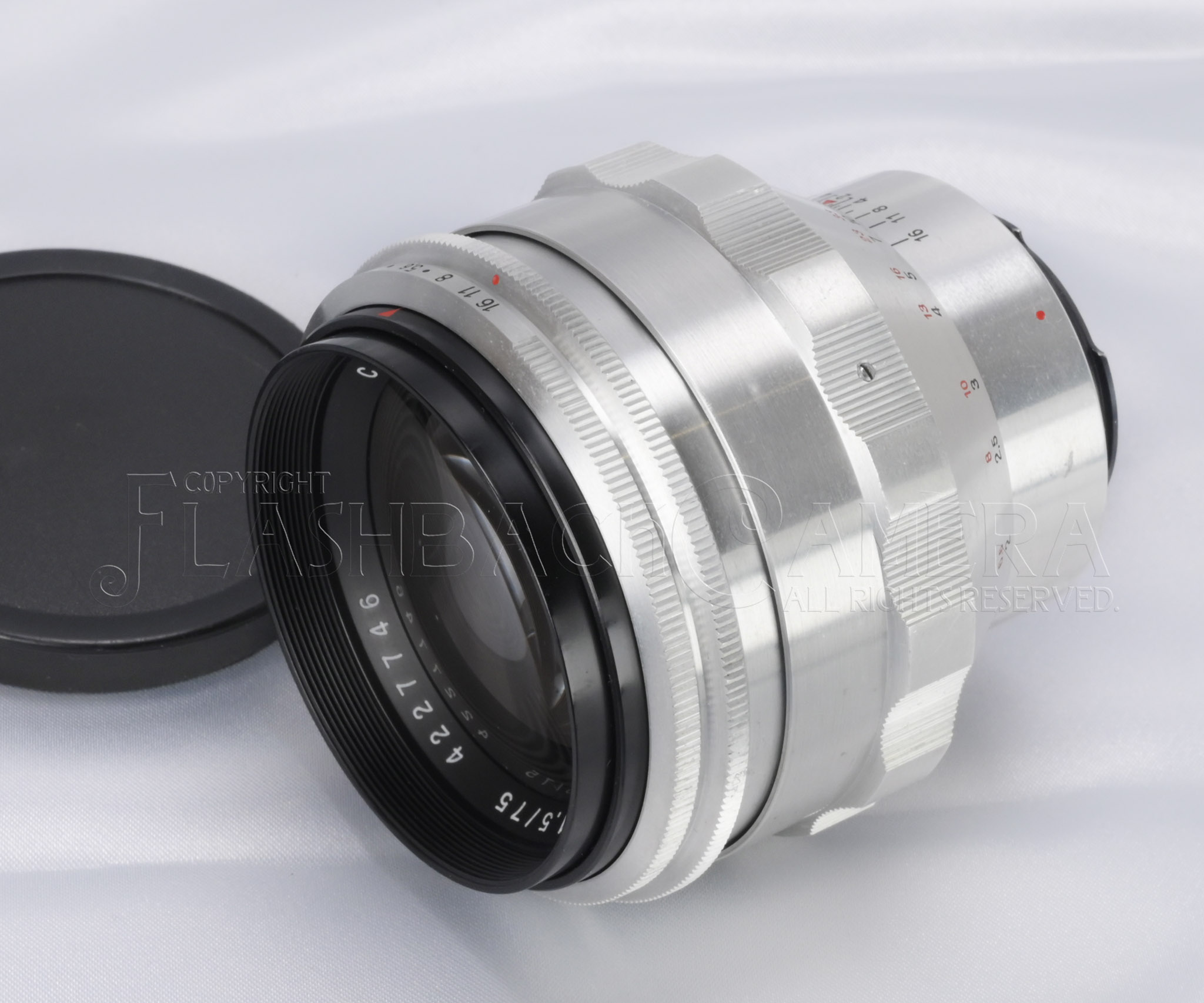 Carl Zeiss Jena Biotar 75mm f1.5 OH済 Clean * Carl Zeiss Jena Biotar 75mm f1.5 for Exakta Coated