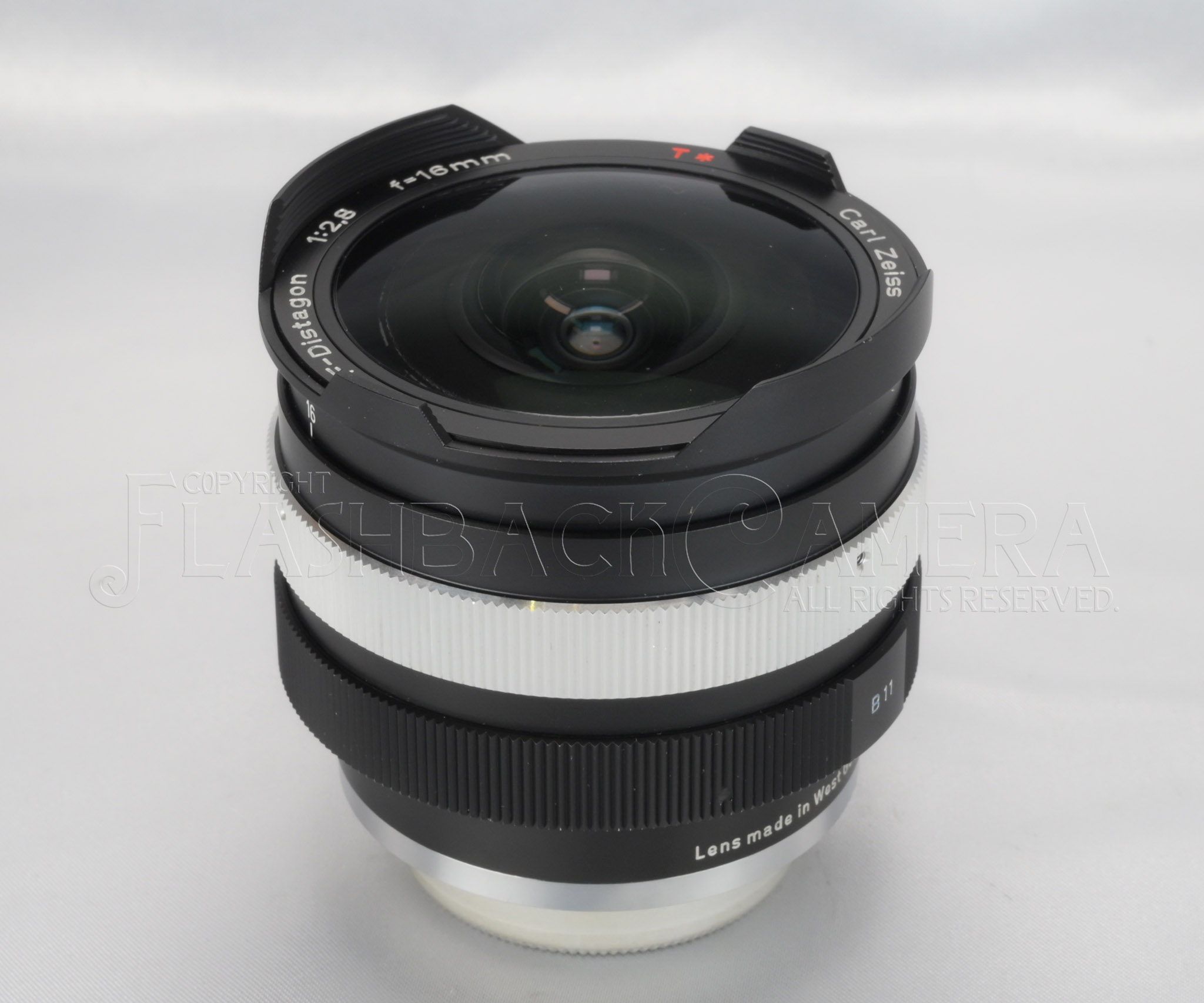 RARE * F-Distagon 16mm f2.8 f. Contarex Fisheye Super Wide Angle
