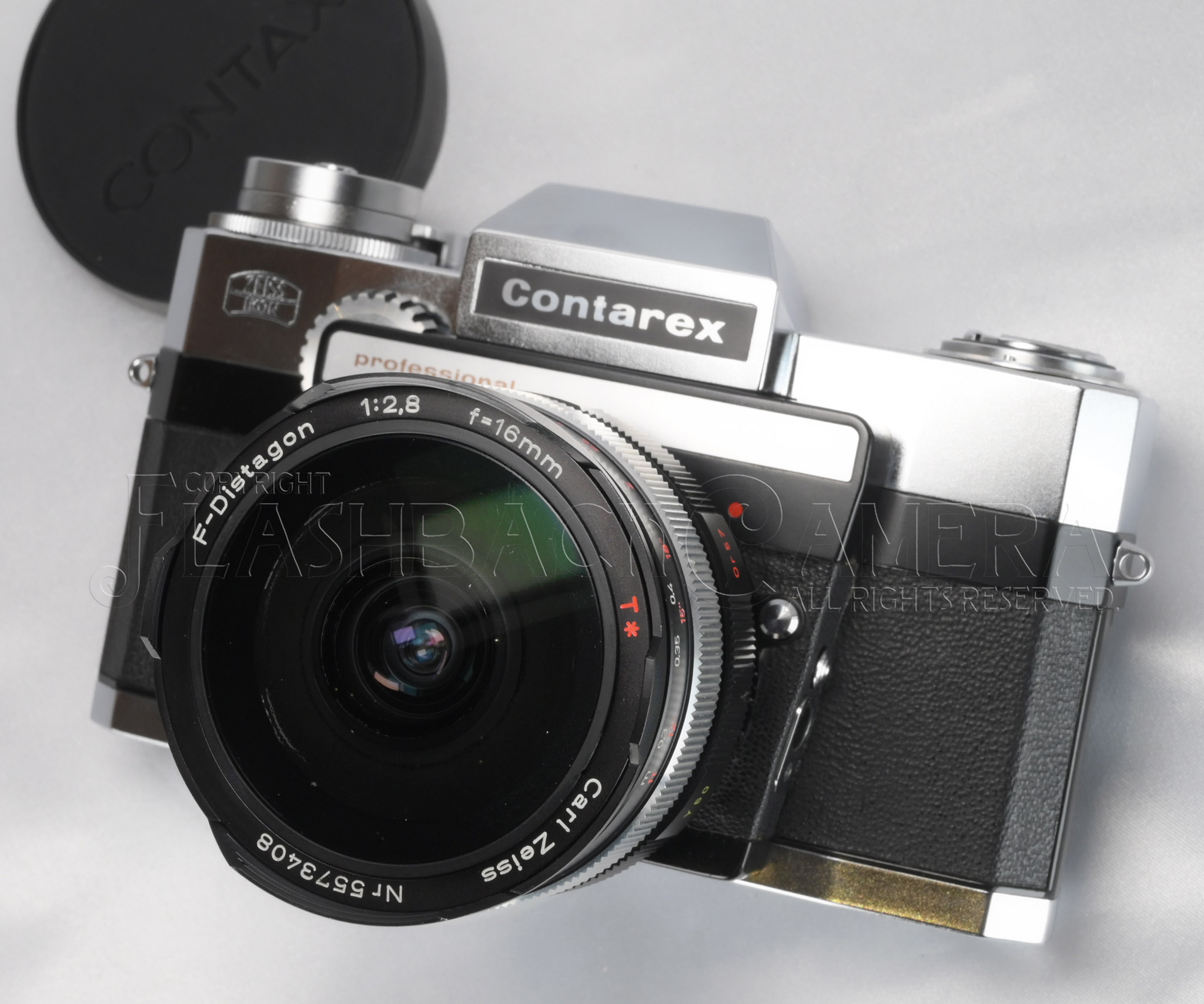 RARE * F-Distagon 16mm f2.8 f. Contarex Fisheye Super Wide Angle