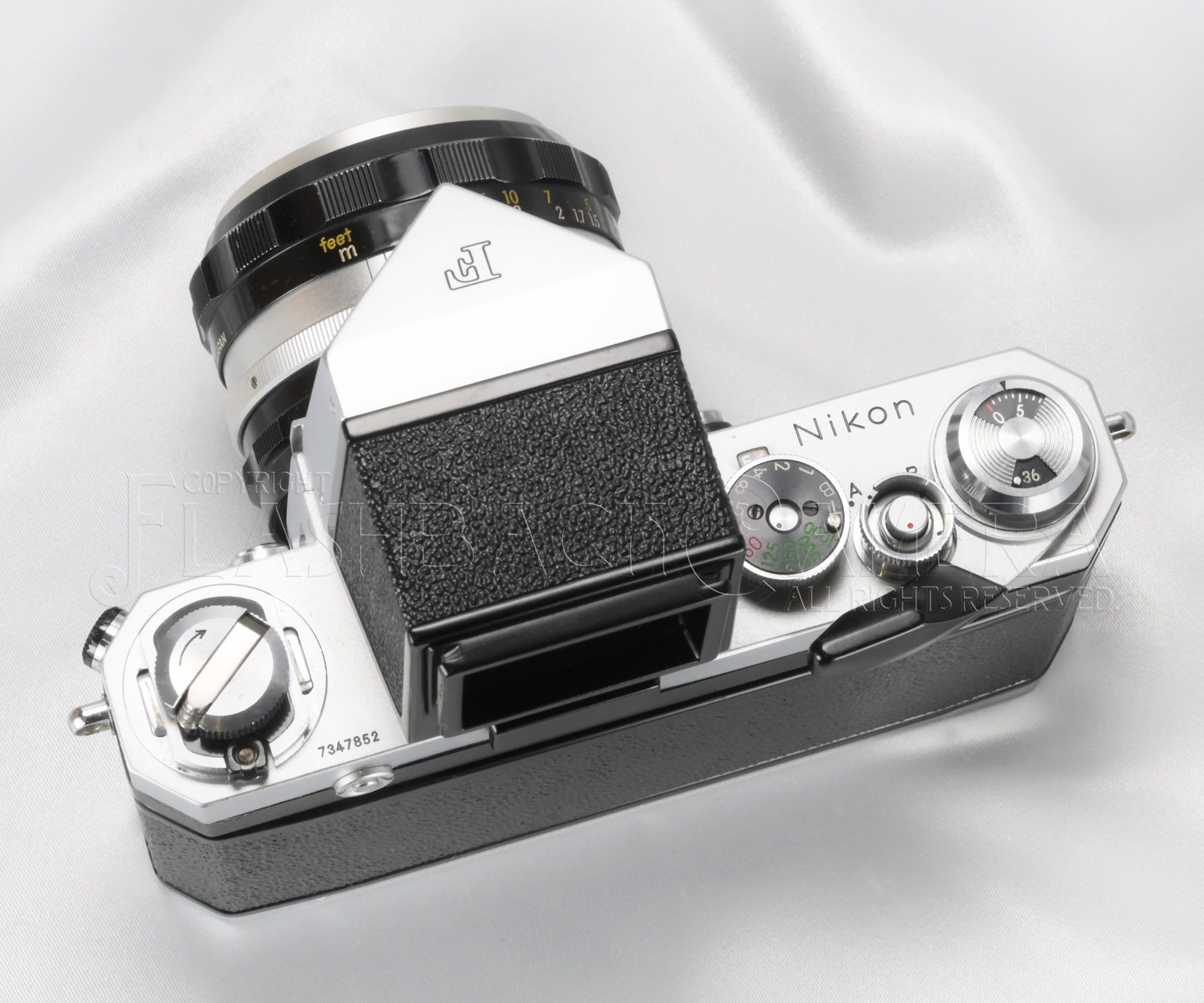 RARE * Nikon New F + Action Finder + Nikkor 50mm f1.4 * Good to